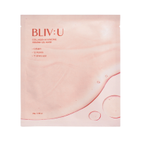 Гелева маска з колагеном BLIV:U Collagen Bouncing Firming Gel Mask — Фото 3