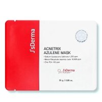 Маска тканинна заспокійлива з азуленом JsDerma Acnetrix Azulene Mask — Фото 3