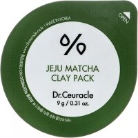 Мініатюра очищуючої глиняної маски з чаєм матча Dr.Ceuracle Jeju Matcha Clay Pack — Фото 2