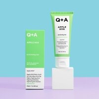 Відлущуючий гель з кислотами для обличчя Q+A Apple AHA Exfoliating Gel — Фото 2