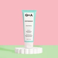 Очищуючий гель для вмивання з м&#039;ятою Q+A Peppermint Daily Cleanser — Фото 2