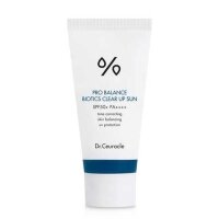 Сонцезахисний освітлюючий крем з пробіотиками Dr. Ceuracle Pro Balance Biotics Clear Up Sun SPF 50+ PA++++ — Фото 3