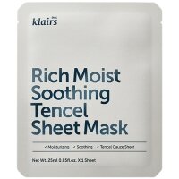 Dear Klairs Тканинна маска Rich Moist Soothing Tencel Sheet Mask — Фото 2