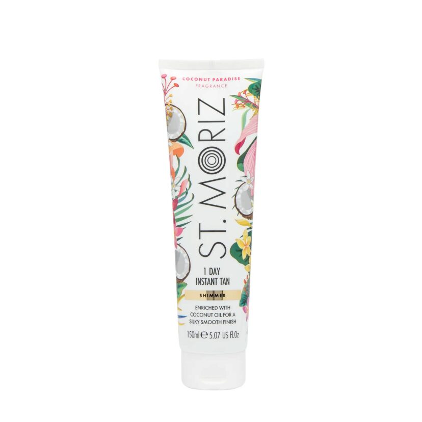 Бронзатор з легким ефектом засмаги St Moriz Shimmer 1 Day Tan Coconut Paradise