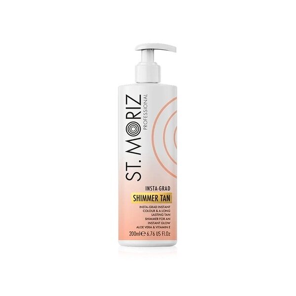 Засіб для легкої засмаги з ефектом шимеру St.Moriz Professional Insta-Grad Shimmer Tan