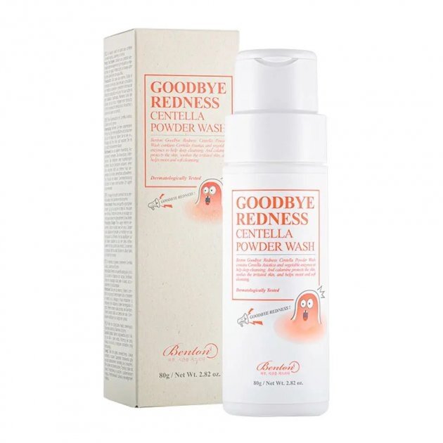 Ензимна пудра для вмивання з центелою Benton Goodbye Redness Centella Powder Wash 