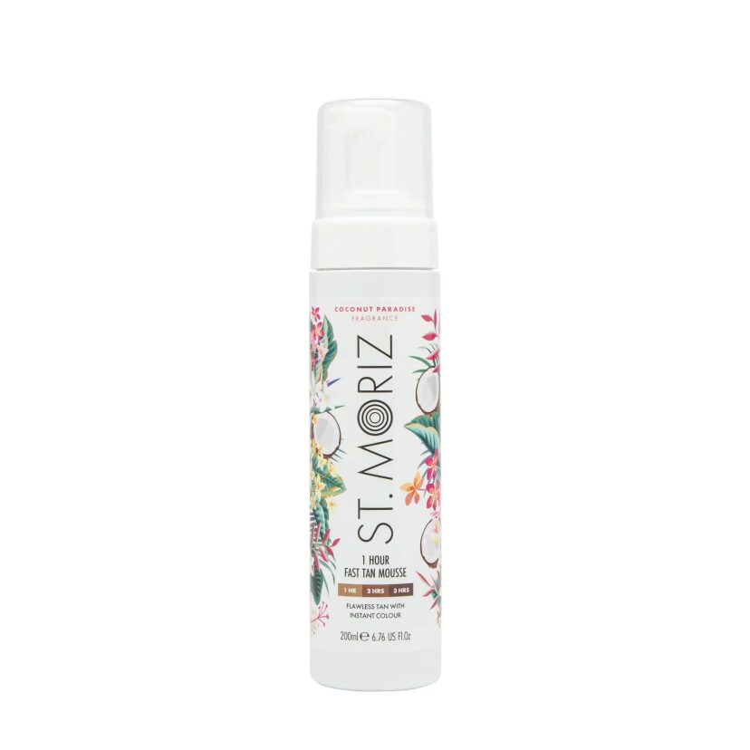 Автобронзат-мус для експрес засмаги St.Moriz Fast Tan Coconut Paradise