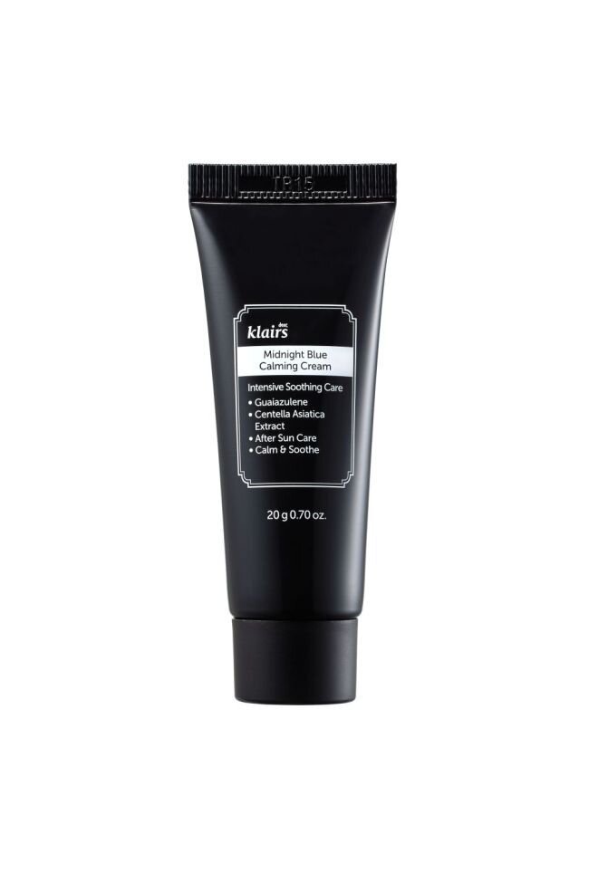 Мініатюра заспокійливого крему для обличчя Midnight Blue Calming Cream Dear, Klairs 