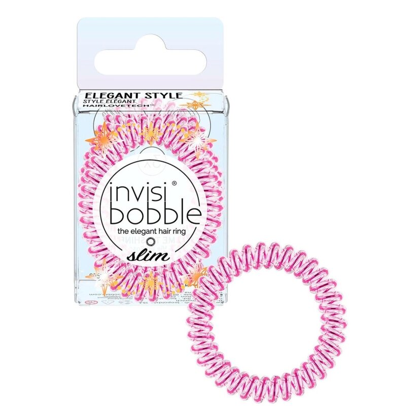 Резинка-браслет для волосся Invisibobble SLIM - Time To Shine La Vie en Rose