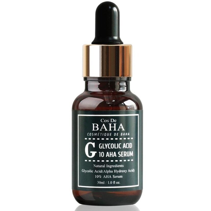 Сироватка-пілінг із гліколевою кислотою COS DE BAHA Glycolic Acid 10 AHA Serum 