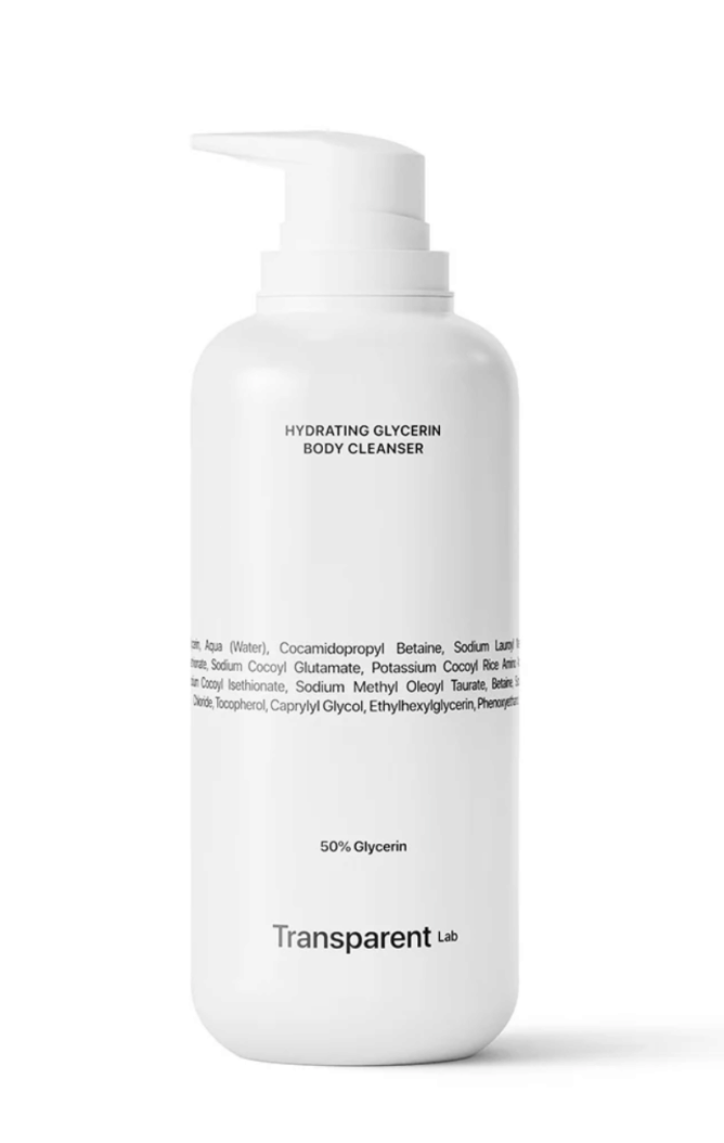 Засіб для очищення тіла з гліцерином Transparent-Lab Hydrating Glycerin Body Cleanser