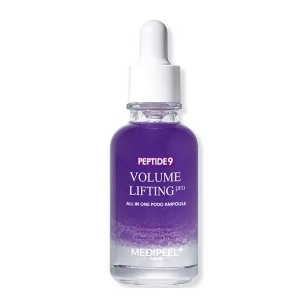 Універсальна ліфтингова антиоксидантна ампула з пептидами MEDI PEEL PEPTIDE 9 VOLUME LIFTING ALL IN ONE PODO AMPOULE PRO 