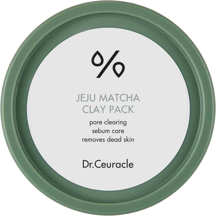 Очищуюча глиняна маска з чаєм Матча Dr.Ceuracle Jeju Matcha Clay Pack 