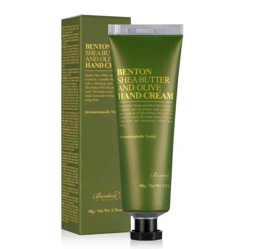 Крем для рук з маслом ши і оливи Benton Shea Butter and Olive Hand Cream