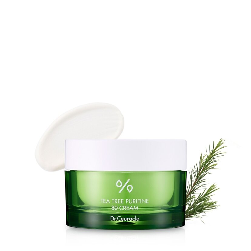 Крем з екстрактом чайного дерева Dr.Ceuracle Tea Tree Purifine 80 Cream 